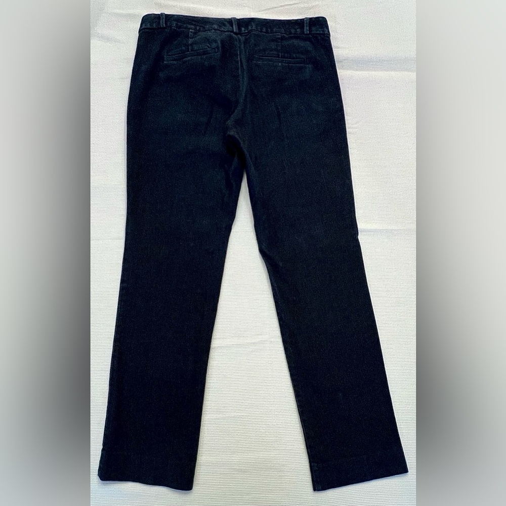 Banana Republic Women's Sz 10 Dark Blue Ryan Denim Straight-Leg Jeans - Picture 9 of 9